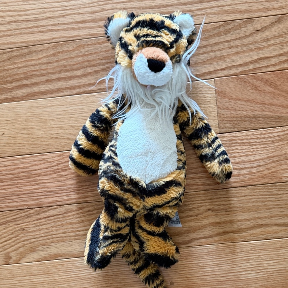 Jellycat Tiger Stuffed Animal - Yellow/Black